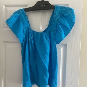 Lilly Pulitzer Blue Women's Top size M